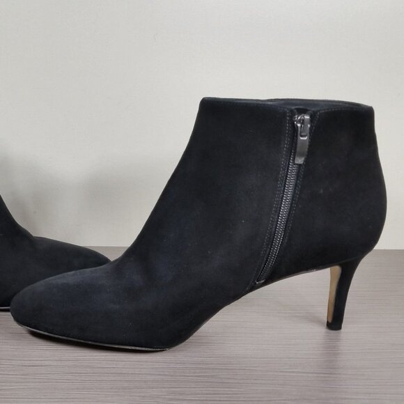 Via Spiga Aurora Bootie, Black Suede, Womens Size 9.5 M / 39.5 - Picture 6 of 10